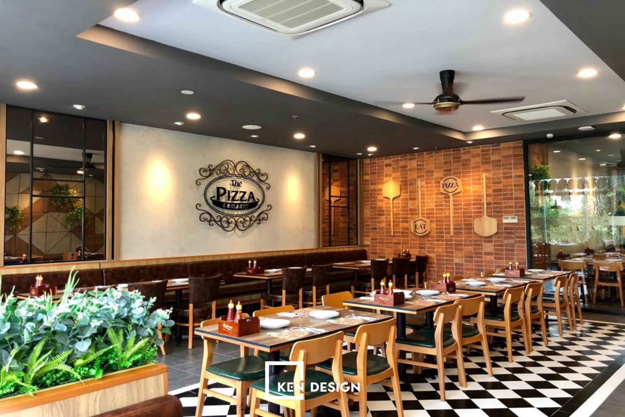 Chi phí nhượng quyền thương hiệu pizza nổi tiếng tại Việt Nam Kendesign